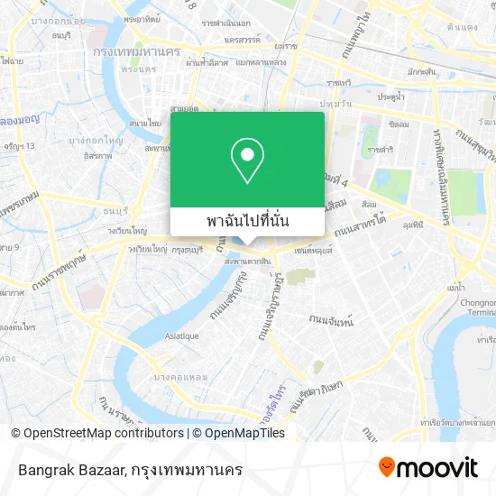 Bangrak Bazaar แผนที่