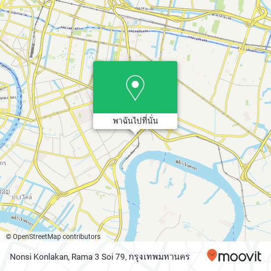 Nonsi Konlakan, Rama 3 Soi 79 แผนที่