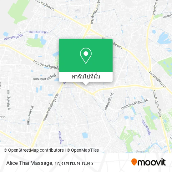 Alice Thai Massage แผนที่