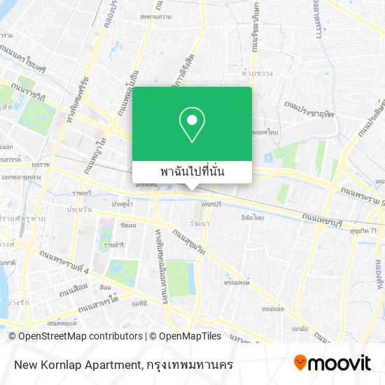 New Kornlap Apartment แผนที่