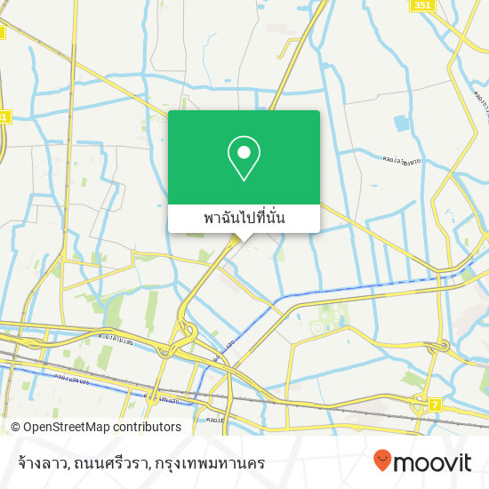 จ้างลาว, ถนนศรีวรา แผนที่