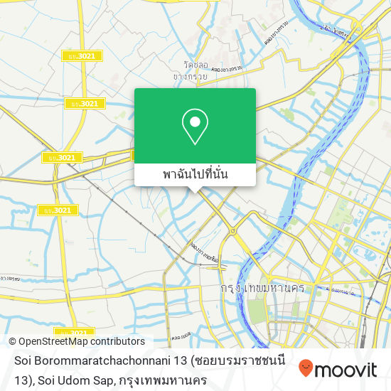 Soi Borommaratchachonnani 13 (ซอยบรมราชชนนี 13), Soi Udom Sap แผนที่