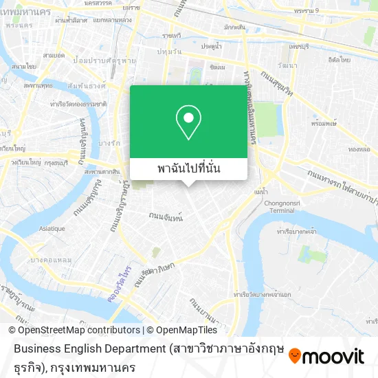 Business English Department (สาขาวิชาภาษาอังกฤษธุรกิจ) แผนที่