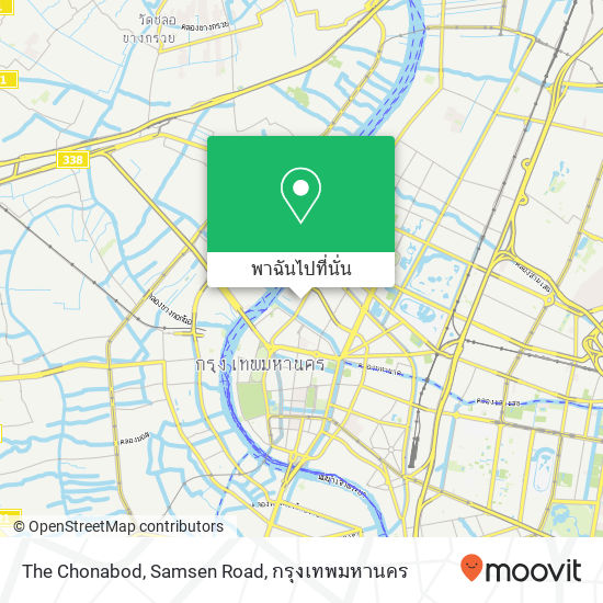 The Chonabod, Samsen Road แผนที่