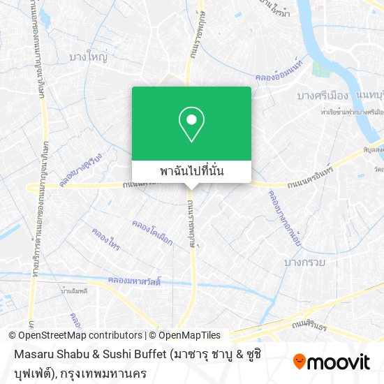 Masaru Shabu & Sushi Buffet (มาซารุ ชาบู & ซูชิ บุฟเฟ่ต์) แผนที่