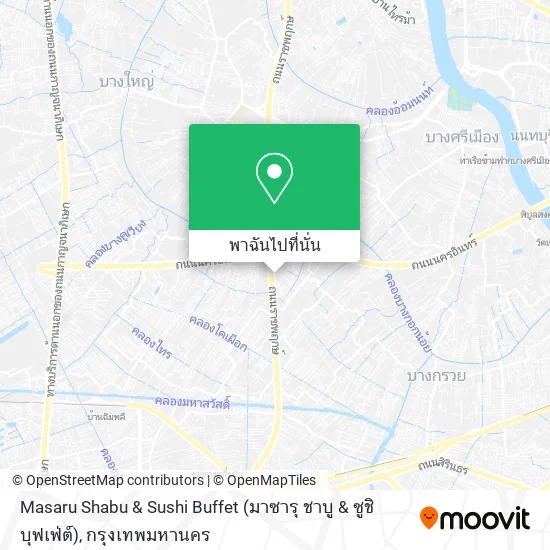 Masaru Shabu & Sushi Buffet (มาซารุ ชาบู & ซูชิ บุฟเฟ่ต์) แผนที่