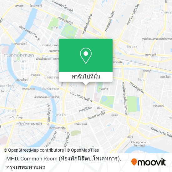 MHD. Common Room (ห้องพักนิสิตป.โทเคหการ) แผนที่