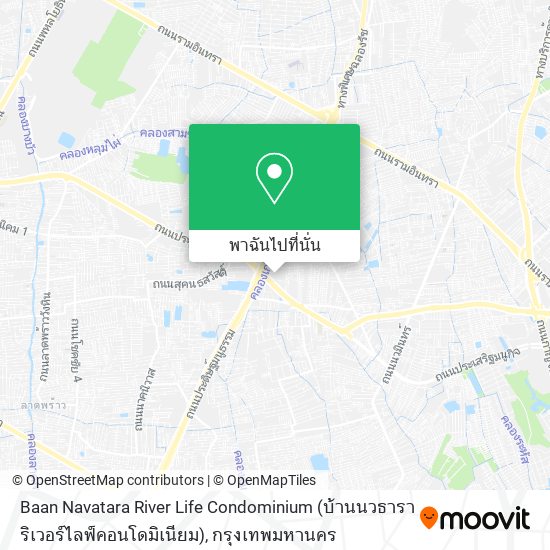 Baan Navatara River Life Condominium (บ้านนวธารา ริเวอร์ไลฟ์คอนโดมิเนียม) แผนที่