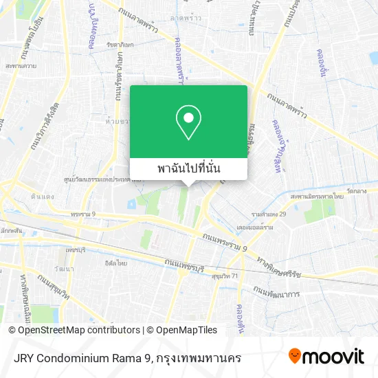 JRY Condominium Rama 9 แผนที่