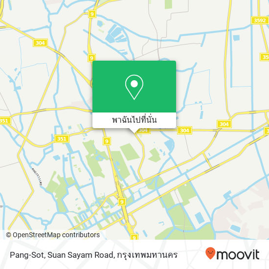 Pang-Sot, Suan Sayam Road แผนที่