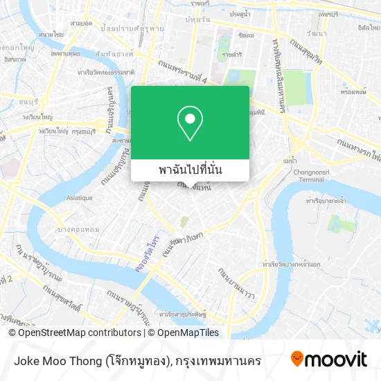 Joke Moo Thong (โจ๊กหมูทอง) แผนที่