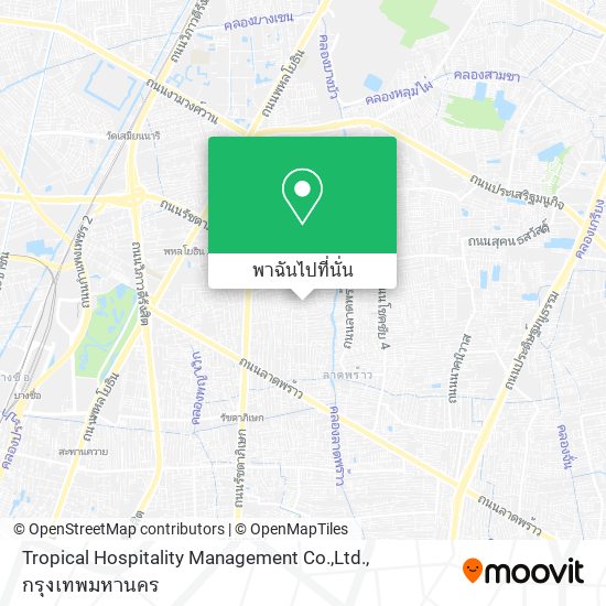 Tropical Hospitality Management Co.,Ltd. แผนที่