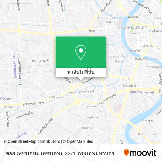 ซอย เพชรเกษม เพชรเกษม 22/1 แผนที่