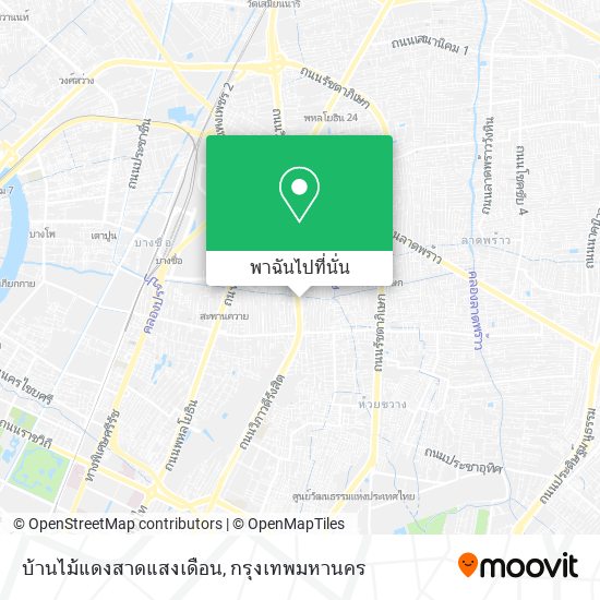 บ้านไม้แดงสาดแสงเดือน แผนที่