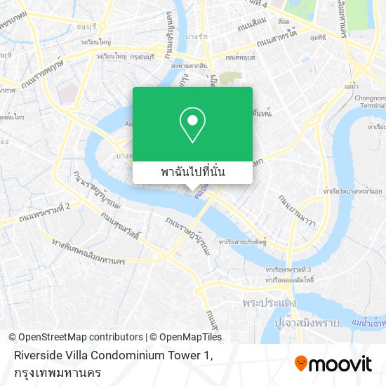 Riverside Villa Condominium Tower 1 แผนที่