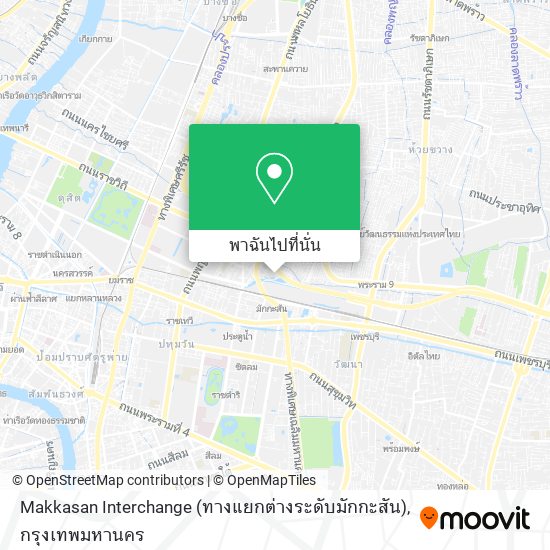 Makkasan Interchange (ทางแยกต่างระดับมักกะสัน) แผนที่