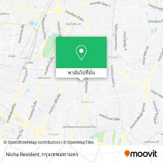 Nicha Resident แผนที่