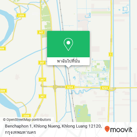 Benchaphon 1, Khlong Nueng, Khlong Luang 12120 แผนที่