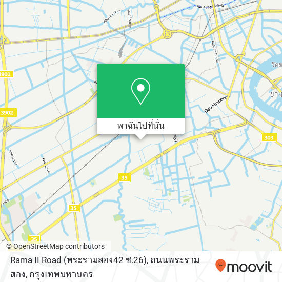 Rama II Road (พระรามสอง42 ซ.26), ถนนพระรามสอง แผนที่