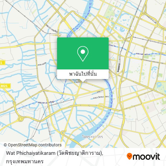 Wat Phichaiyatikaram (วัดพิชยญาติการาม) แผนที่