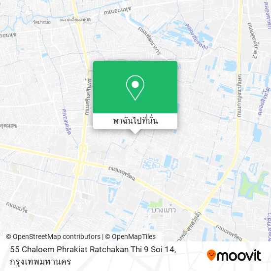 55 Chaloem Phrakiat Ratchakan Thi 9 Soi 14 แผนที่
