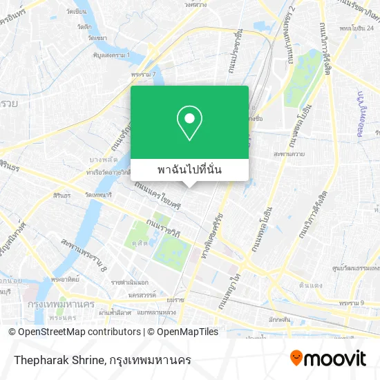 Thepharak Shrine แผนที่