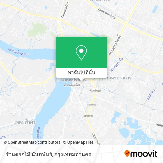 ร้านดอกไม้ นันทพันธ์ แผนที่