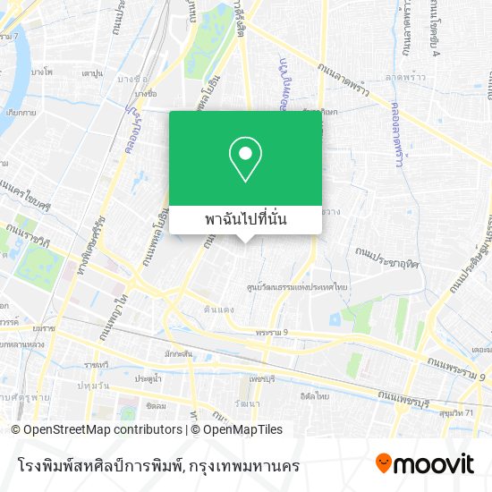 โรงพิมพ์สหศิลป์การพิมพ์ แผนที่