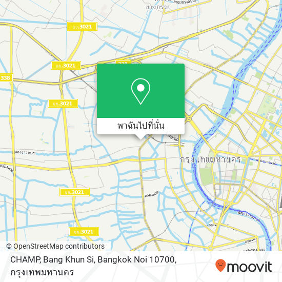 CHAMP, Bang Khun Si, Bangkok Noi 10700 แผนที่