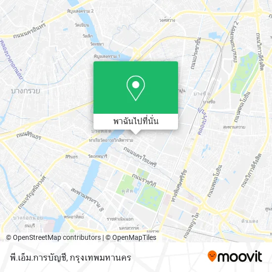 พี.เอ็ม.การบัญชี แผนที่