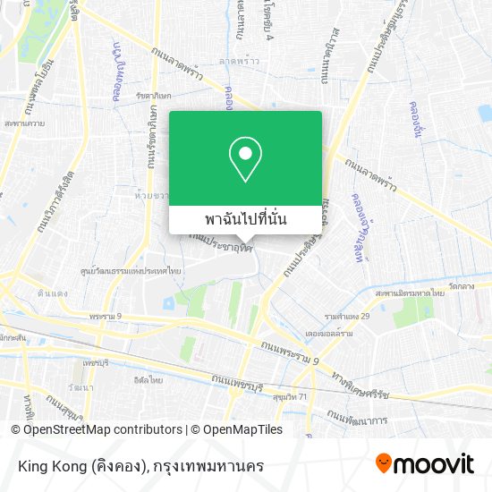 King Kong (คิงคอง) แผนที่