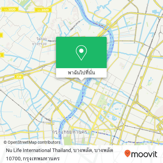 Nu Life International Thailand, บางพลัด, บางพลัด 10700 แผนที่