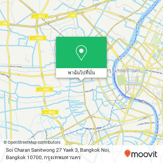 Soi Charan Sanitwong 27 Yaek 3, Bangkok Noi, Bangkok 10700 แผนที่