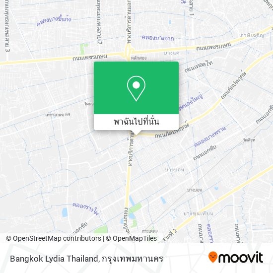 Bangkok Lydia Thailand แผนที่