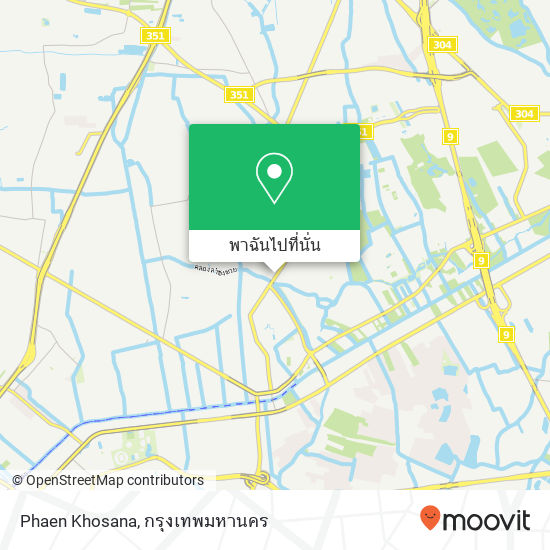 Phaen Khosana แผนที่