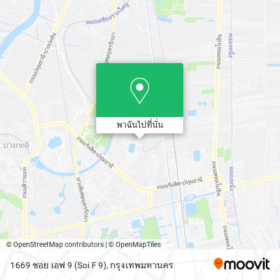 1669 ซอย เอฟ 9 (Soi F 9), บางพูน, ปทุมธานี 12000 แผนที่