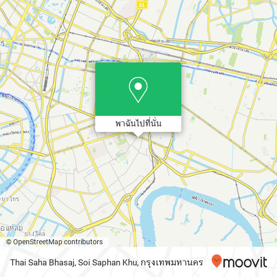 Thai Saha Bhasaj, Soi Saphan Khu แผนที่