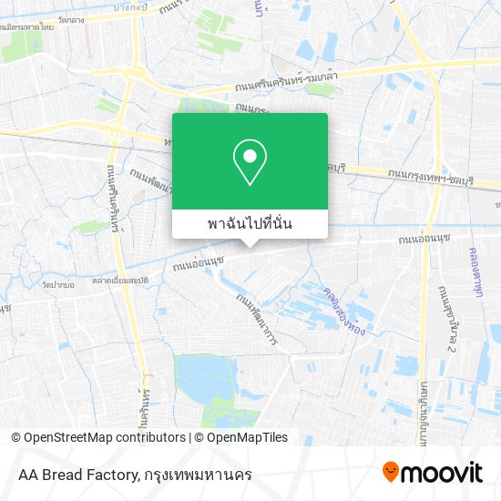 AA Bread Factory แผนที่