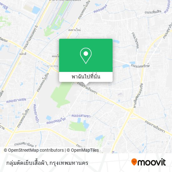 กลุ่มตัดเย็บเสื้อผ้า แผนที่
