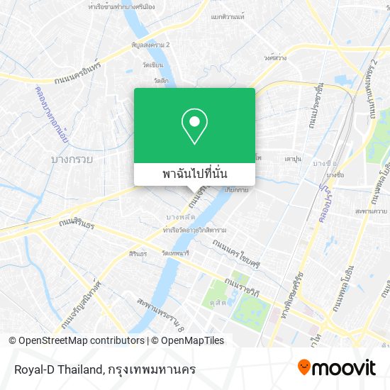 Royal-D Thailand แผนที่