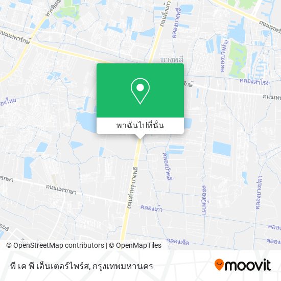 พี เค พี เอ็นเตอร์ไพร์ส แผนที่