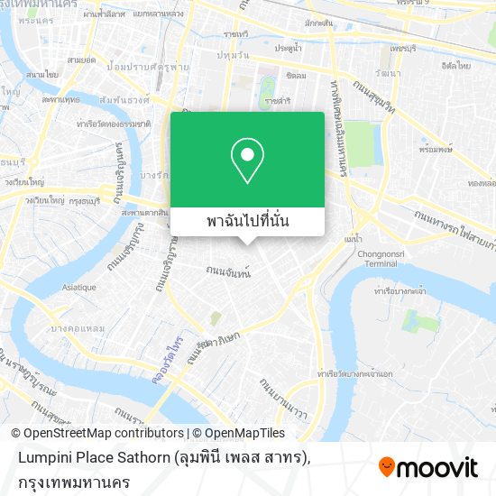 Lumpini Place Sathorn (ลุมพินี เพลส สาทร) แผนที่