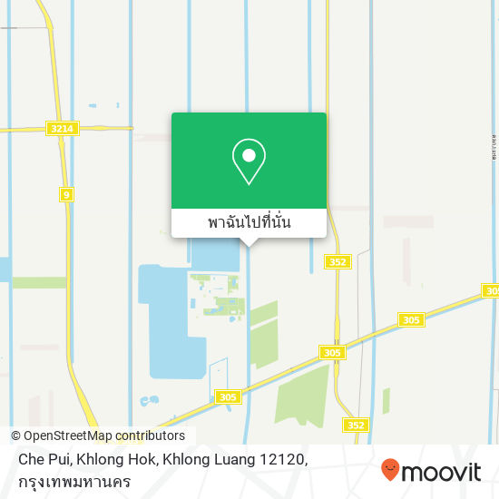 Che Pui, Khlong Hok, Khlong Luang 12120 แผนที่