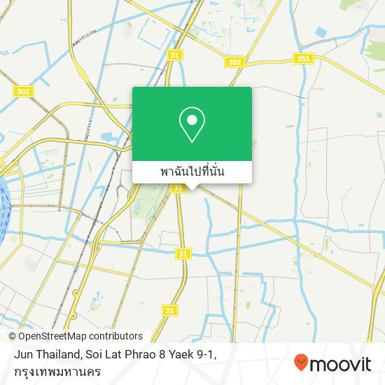 Jun Thailand, Soi Lat Phrao 8 Yaek 9-1 แผนที่