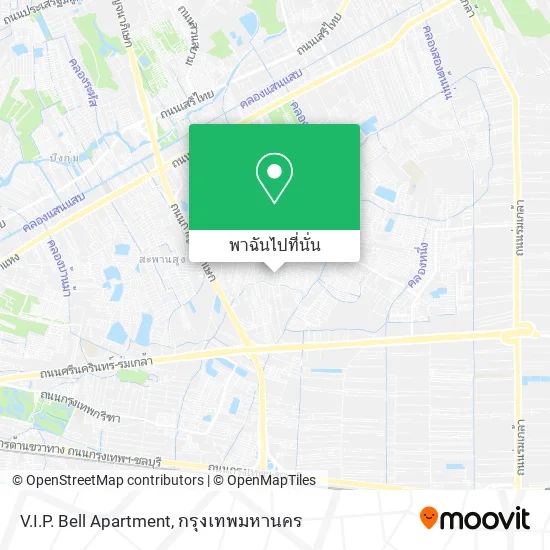 V.I.P. Bell Apartment แผนที่