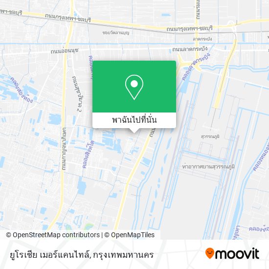 ยูโรเซีย เมอร์แคนไทล์ แผนที่