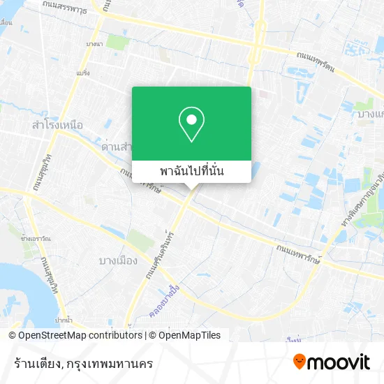 ร้านเตียง แผนที่