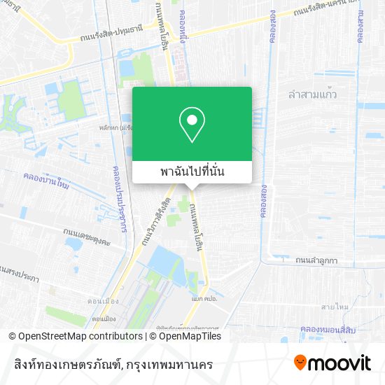 สิงห์ทองเกษตรภัณฑ์ แผนที่