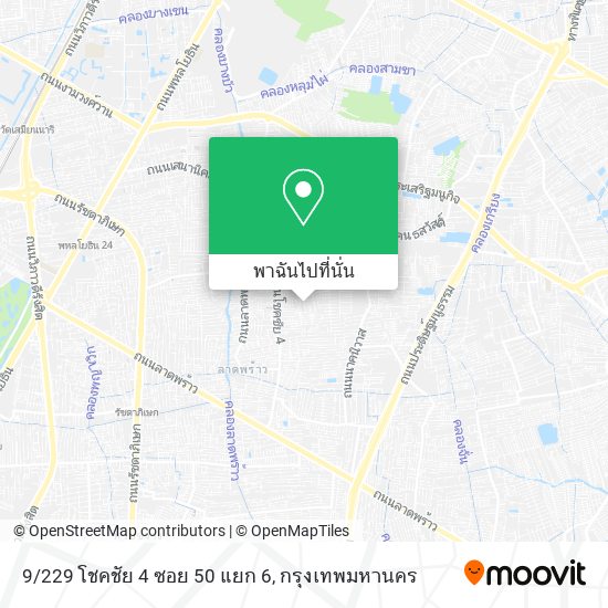 9/229 โชคชัย 4 ซอย 50 แยก 6 แผนที่