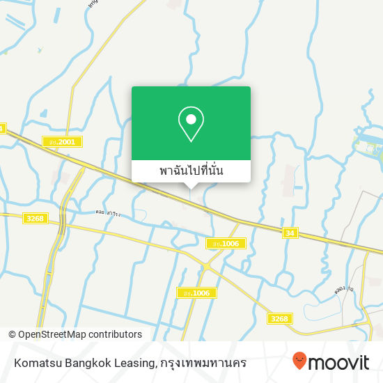 Komatsu Bangkok Leasing แผนที่